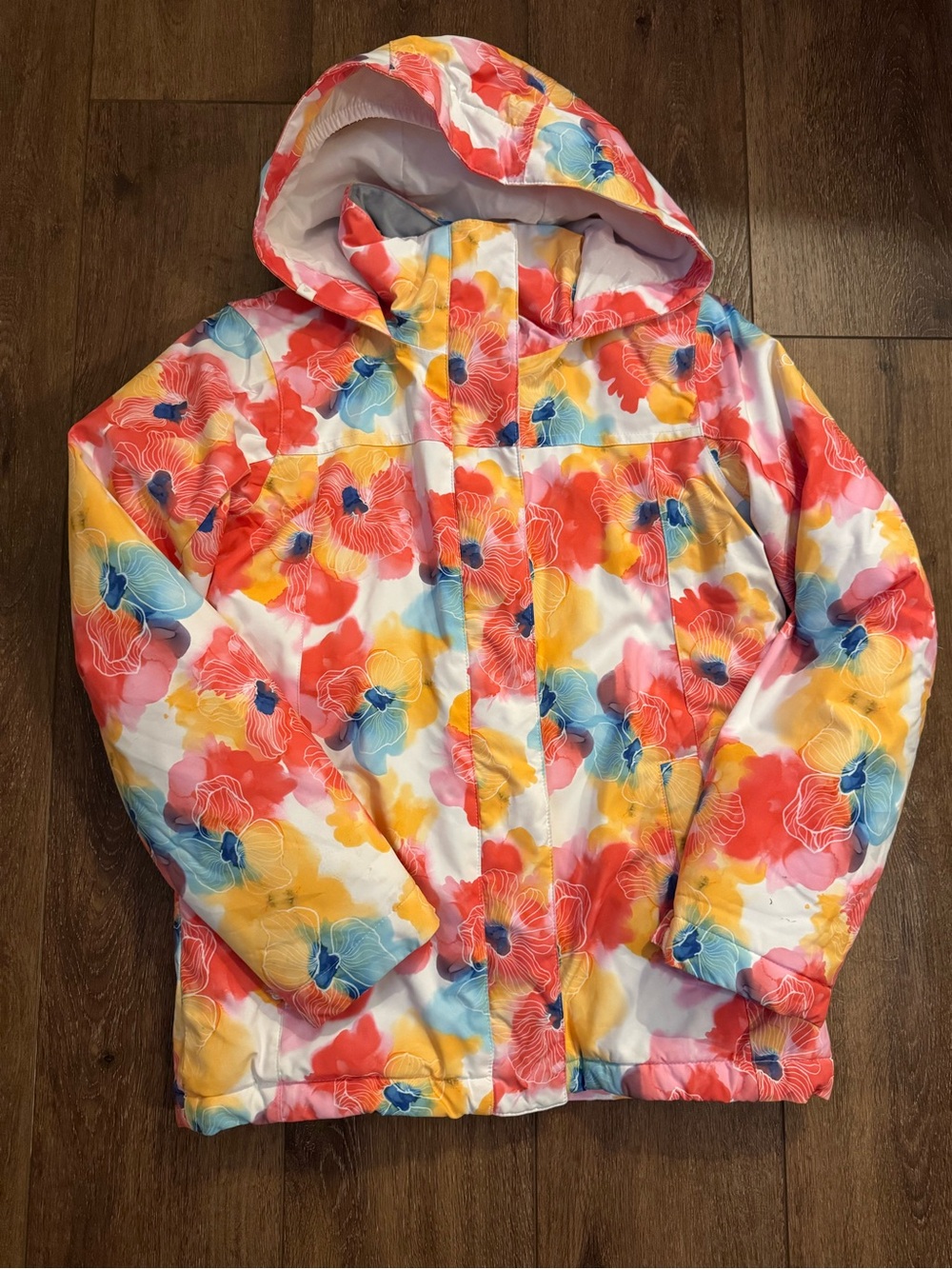 Roxy Girls' Floral Ski/Snowboard Jacket